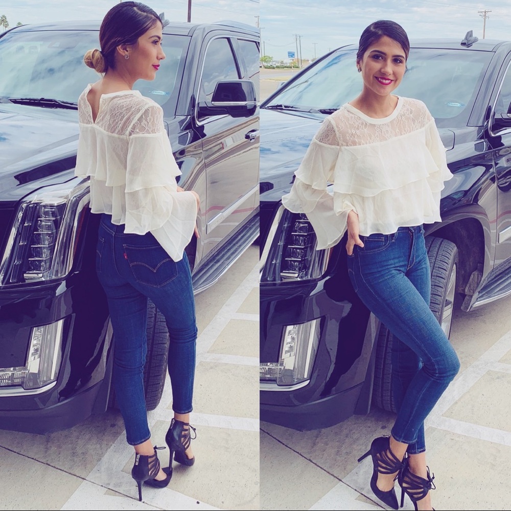 Ruffle blouse